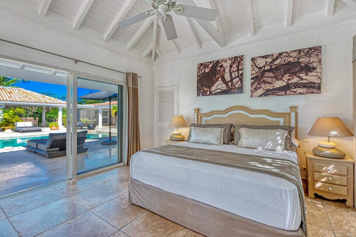 Villa rental Terres Basses St Martin - The bedroom 4